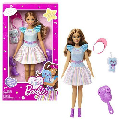 BARBIE - MY FIRST BARBIE WITH BUNNY - BLUE - Toyworld Frankston
