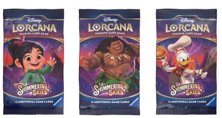 DISNEY LORCANA TCG SHIMMERING SKIES BOOSTER PACKS - Toyworld Frankston