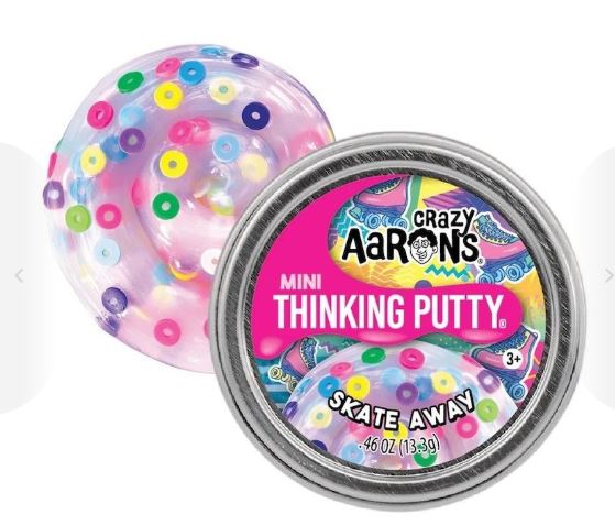 CRAZY AARON'S THINKING PUTTY MINI 2 INCH - SKATEAWAY - Toyworld Frankston