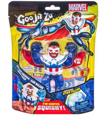 GOO JIT ZU MARVEL S5 HERO SERIES SAM WILSON - Toyworld Frankston