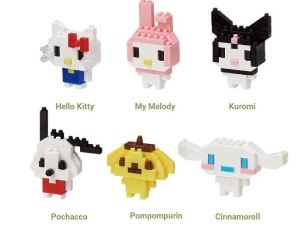 NANOBLOCK MININANO SANRIO CHARACTERS BOX - Toyworld Frankston