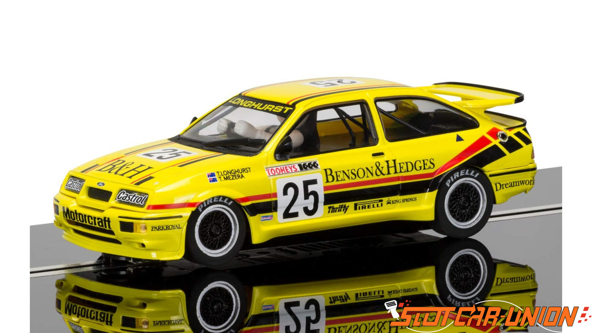 SCALEXTRIC SLOT CAR C3868 FORD SIERRA RS500 BATHURST 1988
