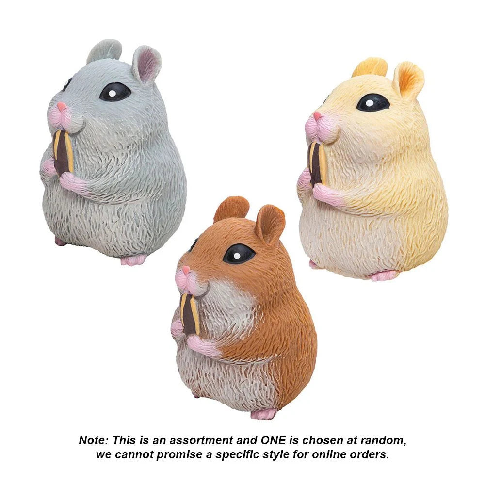 SCHYLLING CHONKY CHEEKS HAMSTERS SQUISH TOY - Toyworld Frankston