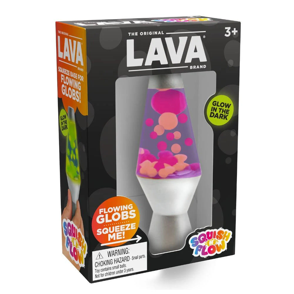 SCHYLLING LAVA SQUISH AND FLOW MINI LAVA LAMP - Toyworld Frankston