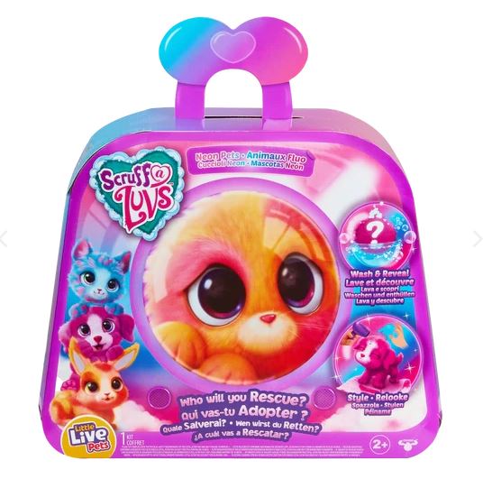 LITTLE LIVE PETS SCRUFF A LUVS - NEON PETS - Toyworld Frankston