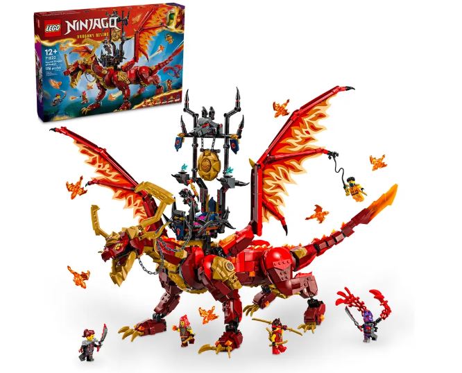 LEGO 71822  NINJAGO - SOURCE DRAGON OF MOTION - Toyworld Frankston