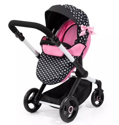 BAYER XEO MEGA SET DOLL PRAM WITH BAG - Toyworld Frankston