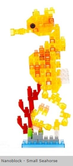 NANOBLOCK - SEAHORSE - Toyworld Frankston