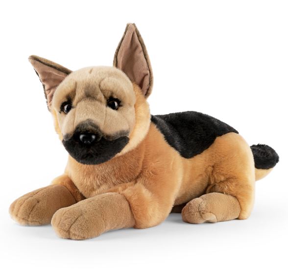 LIVING NATURE GIANT GERMAN SHEPERD PLUSH - Toyworld Frankston