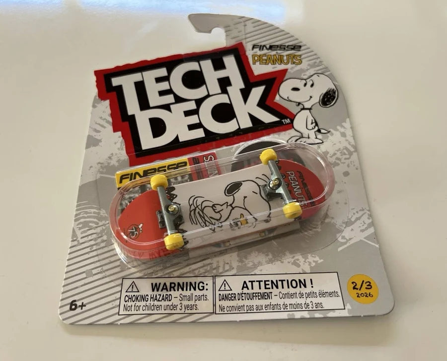 TECH DECK 96MM FINGERBOARD FINESSE AND PEANUTS - SNOOPY 2/3