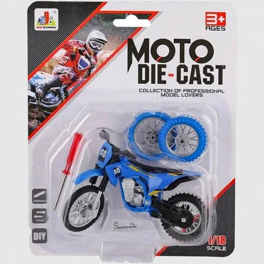 DIY MOTO DIE-CAST 1/18 SCALE - MOTORBIKE
