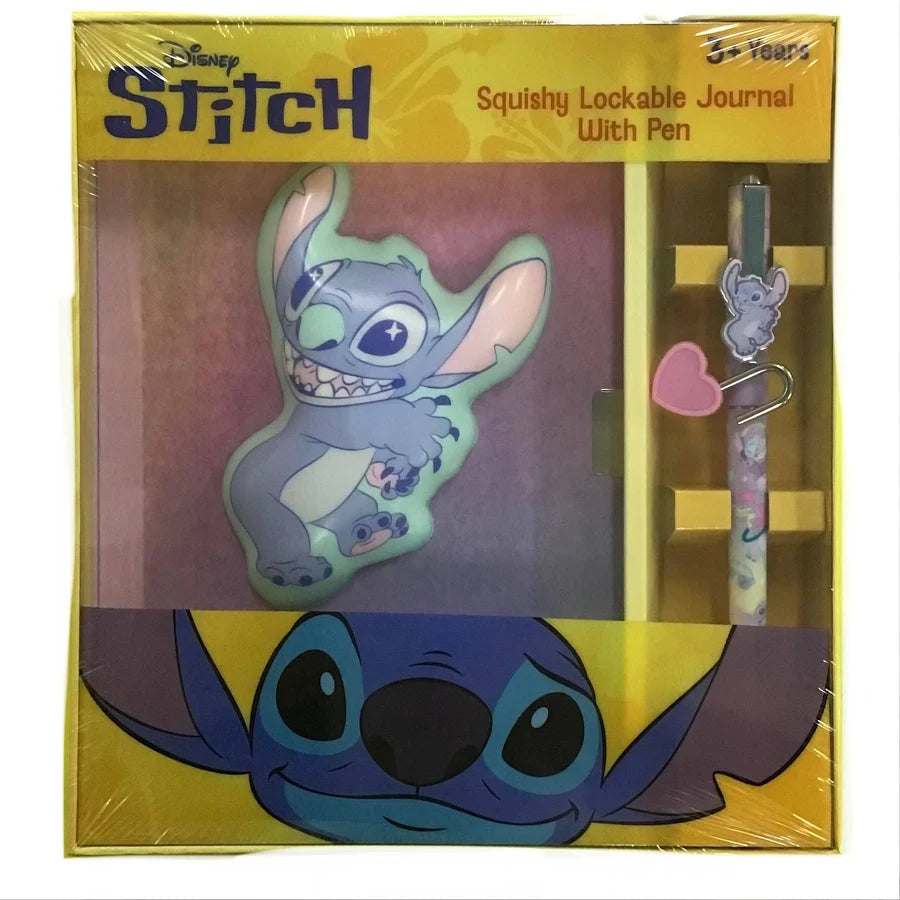 LILO AND STITCH - SQUISH JOURNAL AND PEN SET - Toyworld Frankston
