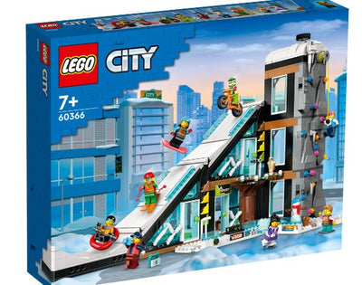 LEGO 60366 CITY - SKI AND CLIMBING CENTRE - Toyworld Frankston