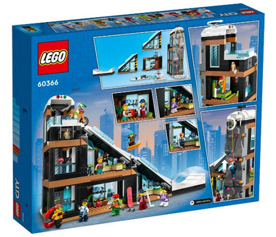 LEGO 60366 CITY - SKI AND CLIMBING CENTRE - Toyworld Frankston