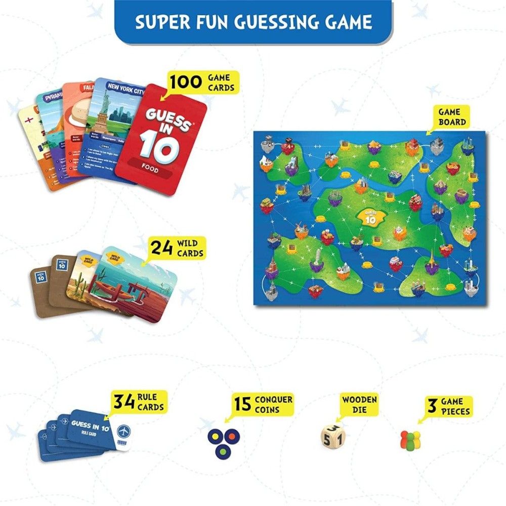 SKILLMATICS - GUESS IN 10 - THE BOARD GAME - Toyworld Frankston