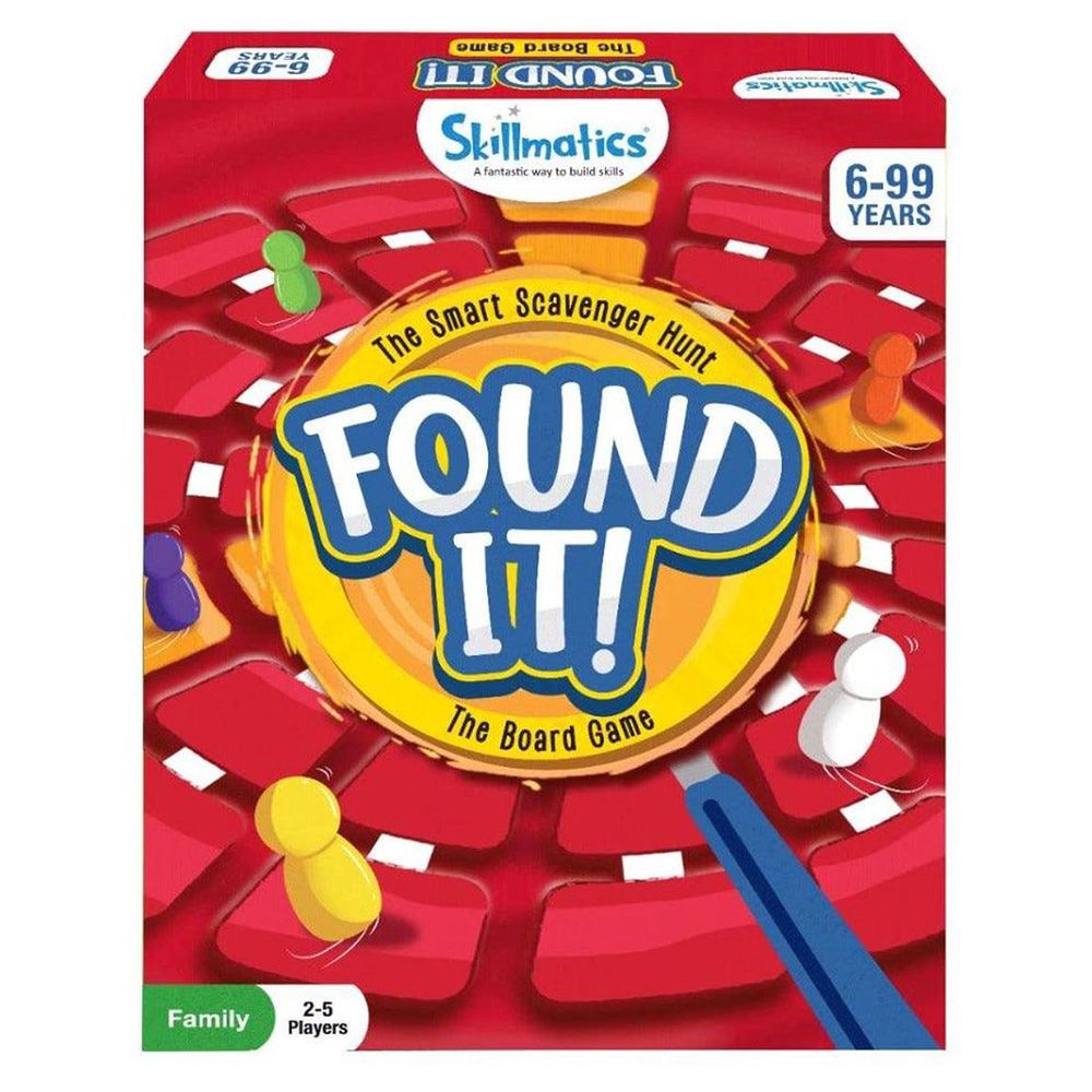 SKILLMATICS - FOUND IT - THE BOARD GAME - Toyworld Frankston