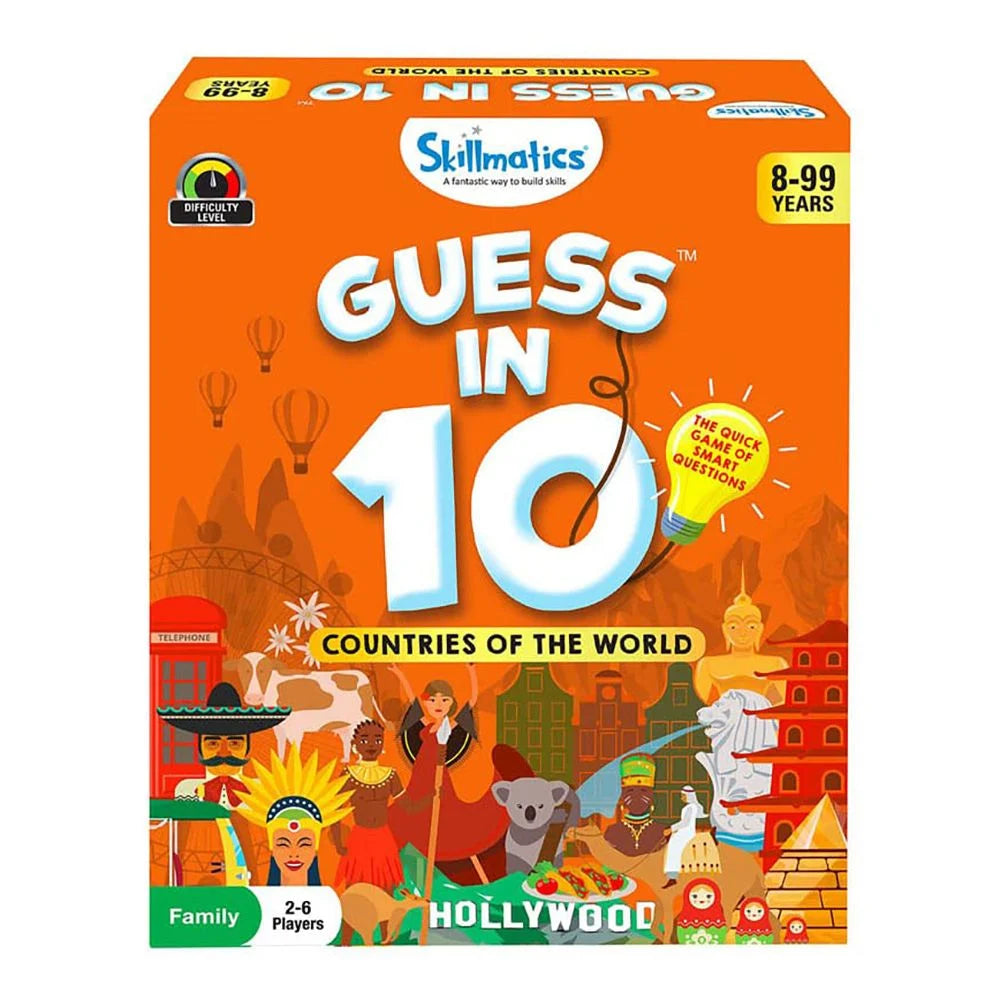 SKILLMATICS - GUESS IN 10 - COUNTRIES OF THE WORLD - Toyworld Frankston