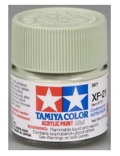 TAMIYA ACRYLIC PAINT MINI XF-21 SKY