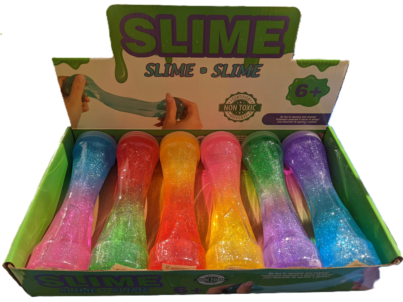 SLIME IN TWIST TUBE - GLITTER