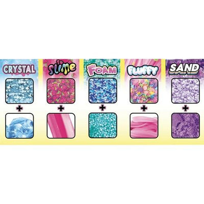 CRAZY SENSATIONS ASMR MIX IN SENSATIONS SLIME 5PK