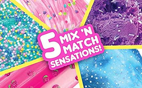 CRAZY SENSATIONS ASMR MIX IN SENSATIONS SLIME 5PK