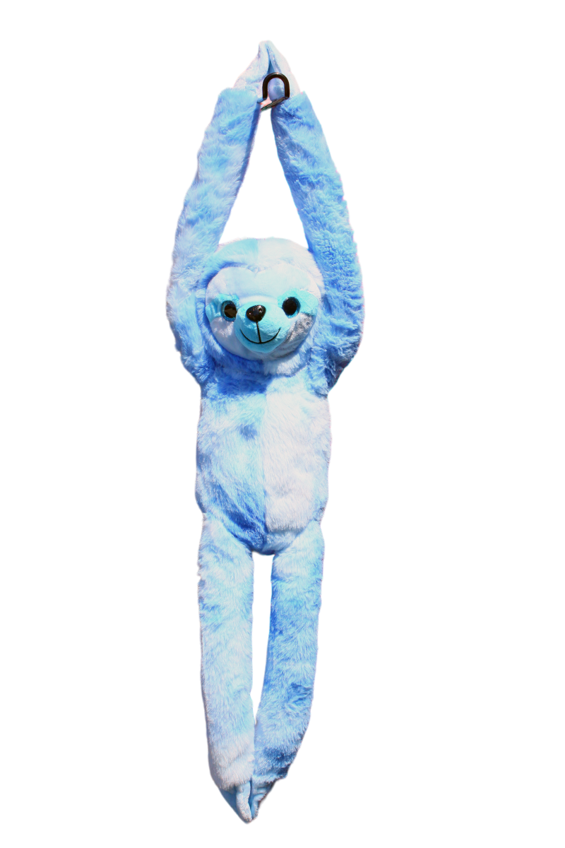 HANGING SLOTH - LEO BLUE MULTI - Toyworld Frankston