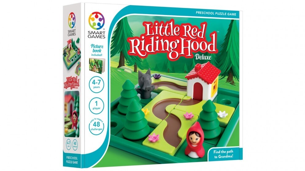 SMART GAMES LITTLE RED RIDING HOOD DELUXE PUZZLE GAME - Toyworld Frankston