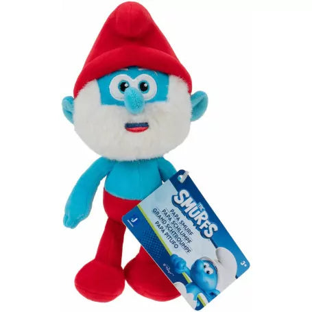 SMURF LITTLE PLUSH ASSORTED - PAPA SMURF - Toyworld Frankston