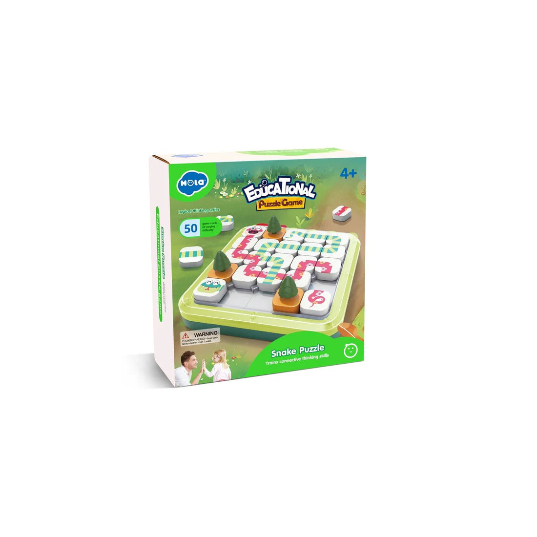 HOLA - EDUCATIONAL PUZZLE GAME - SNAKE PUZZLE - Toyworld Frankston