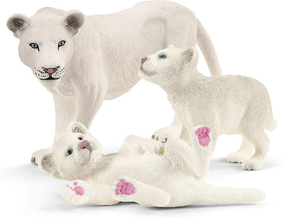 SCHLEICH - WILD LIFE - WHITE LION AND CUBS