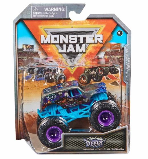 MONSTER JAM 1:64 DIECAST TRUCKS - SON UVA DIGGER - Toyworld Frankston