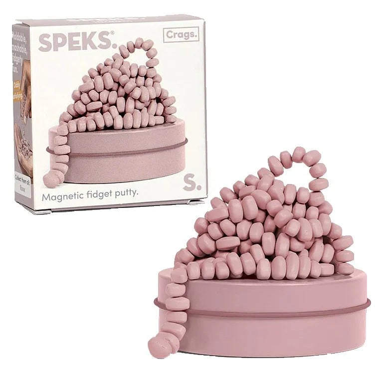 SPEKS - CRAGS MAGNETIC FIDGET PUTTY - ROSE - Toyworld Frankston