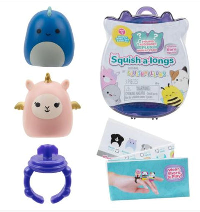 SQUISHMALLOWS - SQUISH A LONGS BLIND 1 INCH 2 PACK - Toyworld Frankston