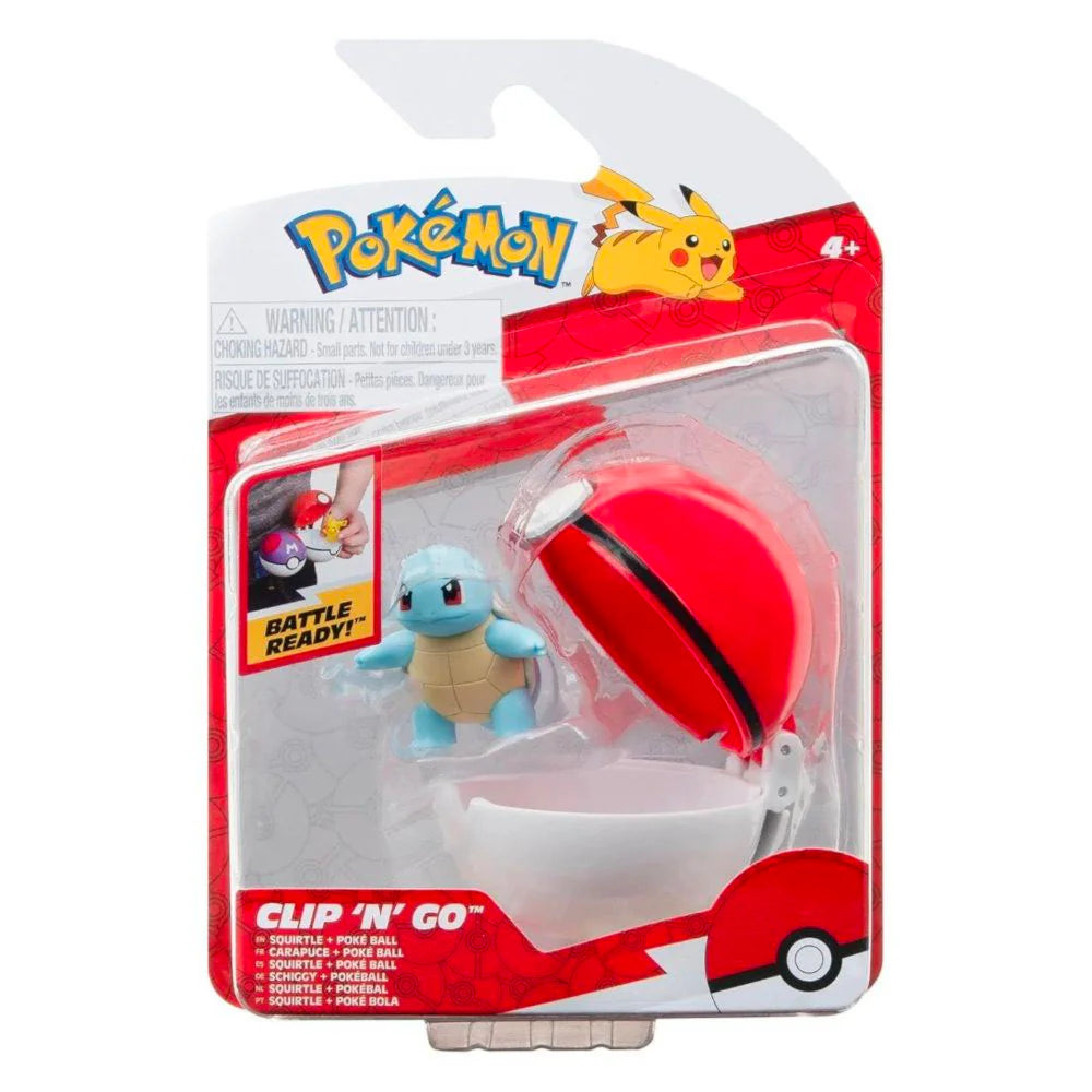POKEMON CLIP 'N' GO - SQUIRTLE - Toyworld Frankston