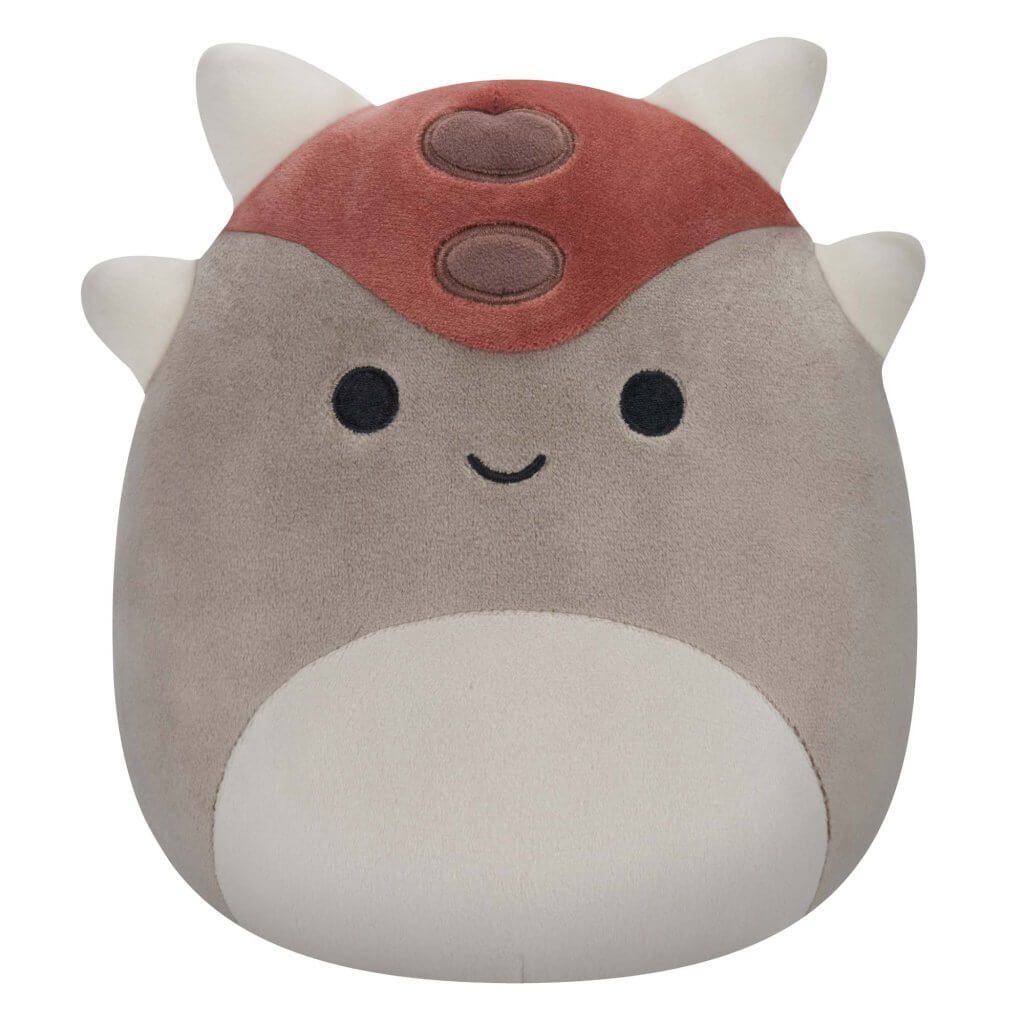 SQUISHMALLOWS -  7.5 INCH PLUSH - AINHOCA THE ARMOURED DINOSAUR - Toyworld Frankston