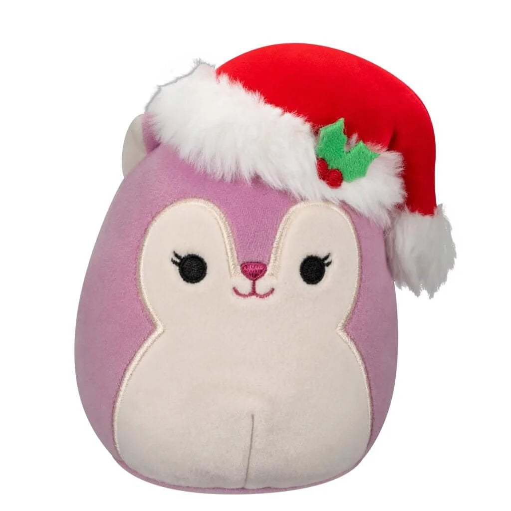 SQUISHMALLOWS -  7.5 INCH PLUSH - CHRISTMAS - ALLINA THE SQUIRREL