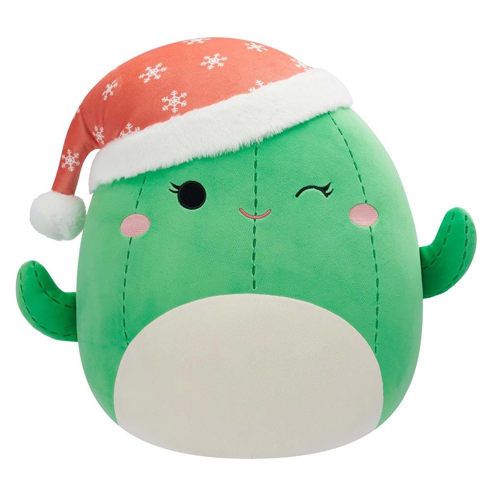 SQUISHMALLOWS -  7.5 INCH PLUSH - CHRISTMAS - MARITZA THE CACTUS - Toyworld Frankston