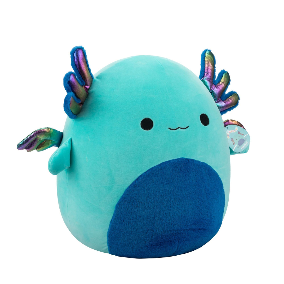 SQUISHMALLOW 16" - NOELANI TEAL AXOLOTL - Toyworld Frankston