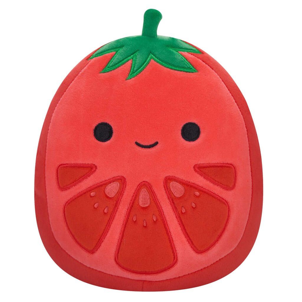 SQUISHMALLOWS -  7.5 INCH PLUSH - RITTER THE TOMATO - Toyworld Frankston
