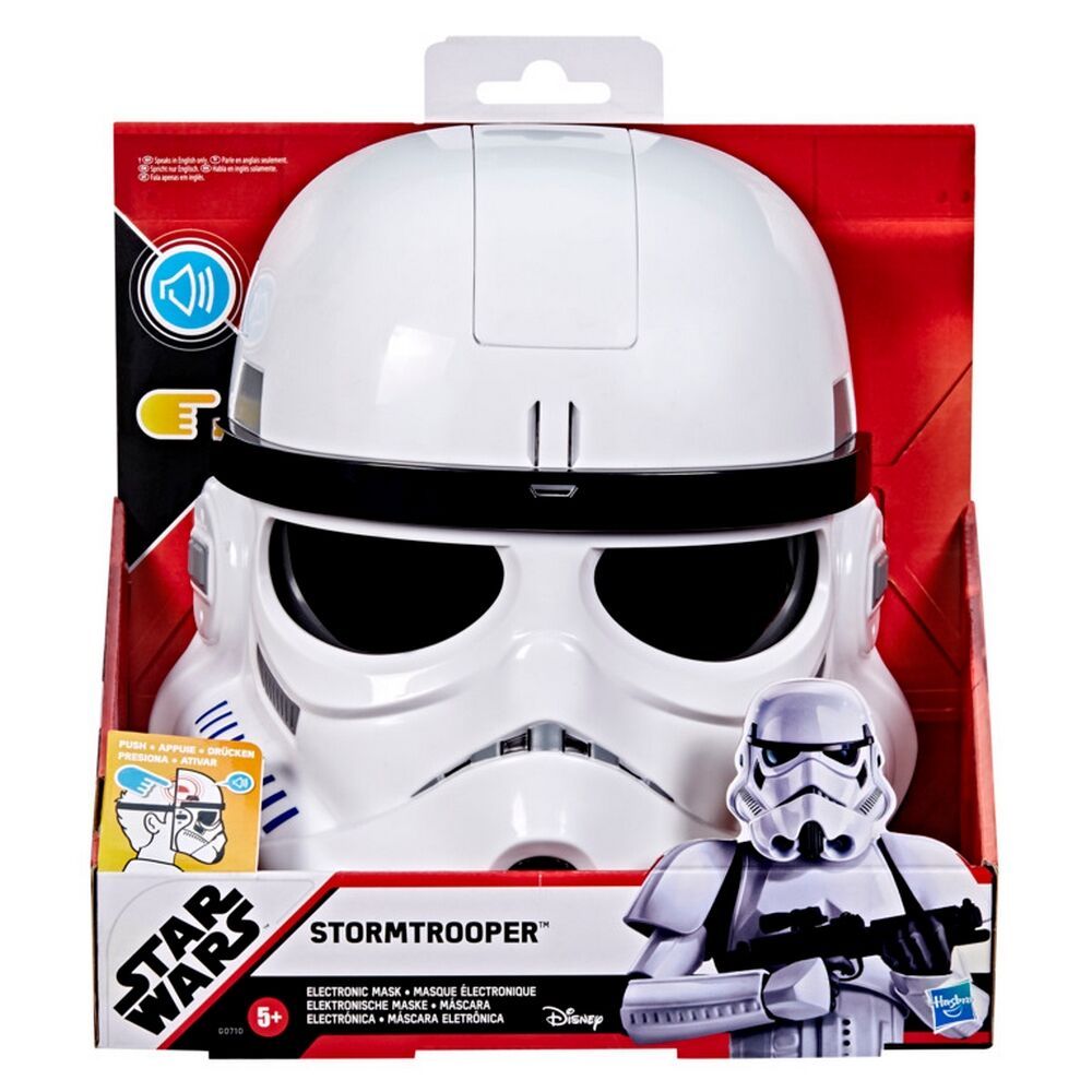 STAR WARS - STORMTROOPER ELECTRONIC FEATURE MASK - Toyworld Frankston