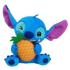 STITCH SMALL FEED ME PLUSH - PINEAPPLE - Toyworld Frankston