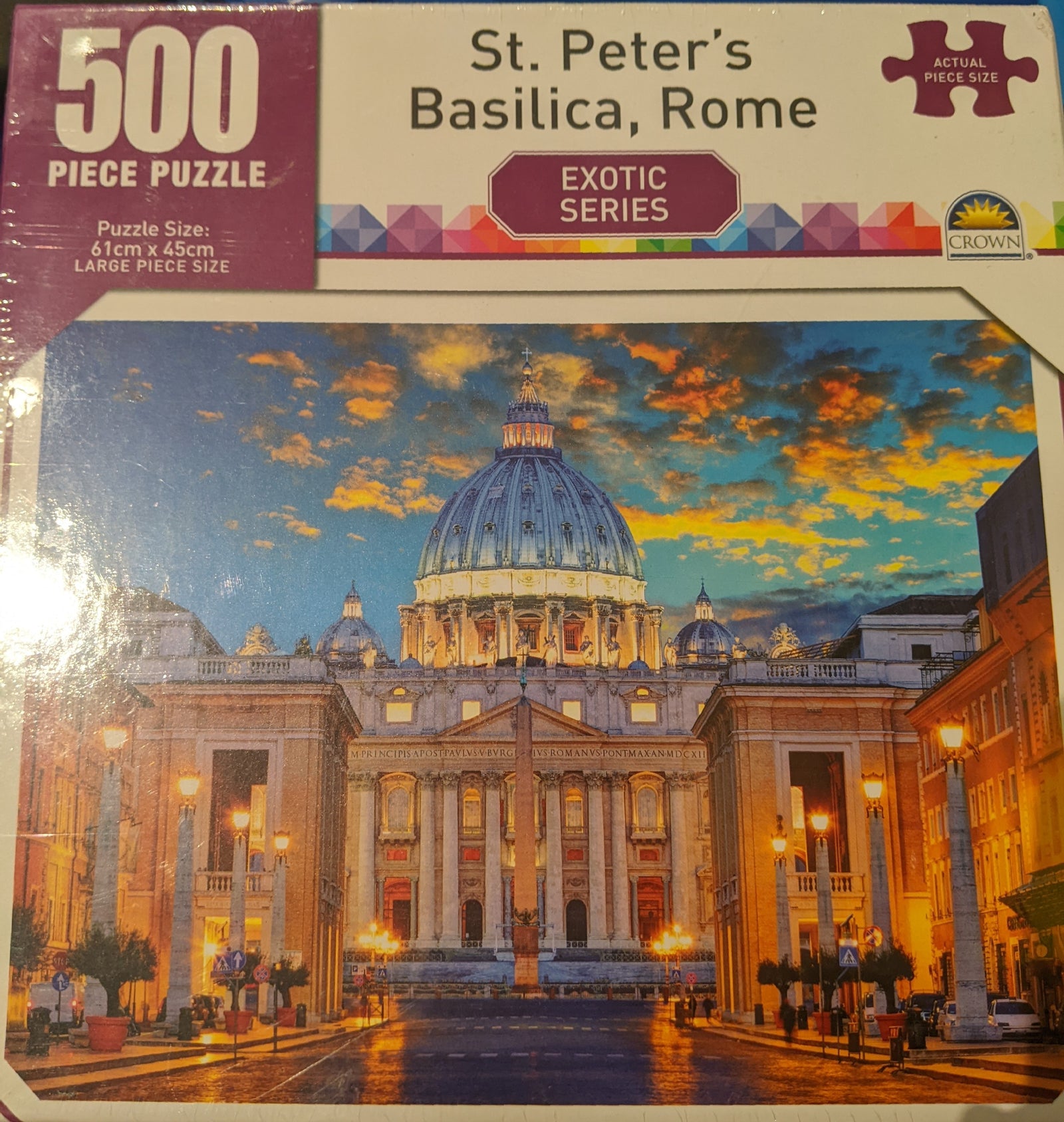 CROWN - EXOTIC SERIES 500PC PUZZLE - Toyworld Frankston