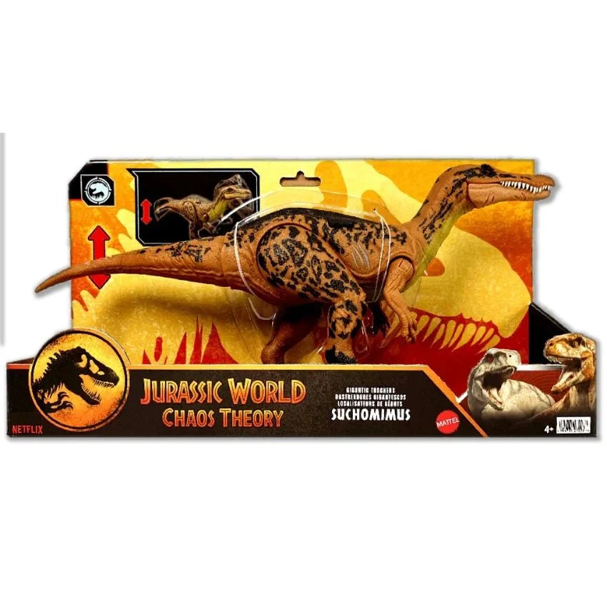 JURASSIC WORLD CHAOS THEORY - GIANT TRACKERS - SUCHOMIMUS - Toyworld Frankston