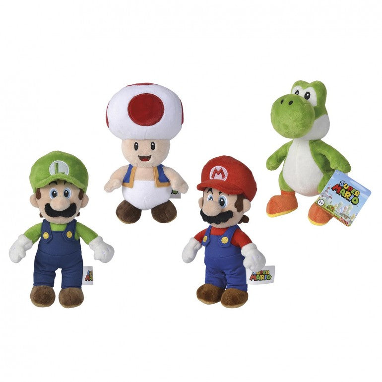 SUPER MARIO 20CM PLUSH ASSORTED - Toyworld Frankston