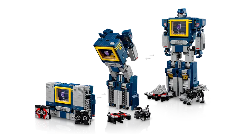 LEGO 10358 ICONS TRANSFORMERS - SOUNDWAVE