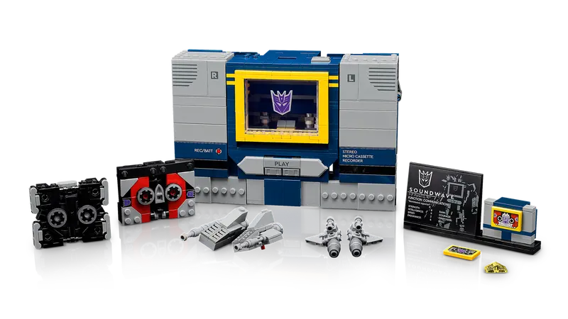 LEGO 10358 ICONS TRANSFORMERS - SOUNDWAVE