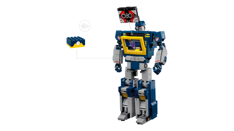 LEGO 10358 ICONS TRANSFORMERS - SOUNDWAVE