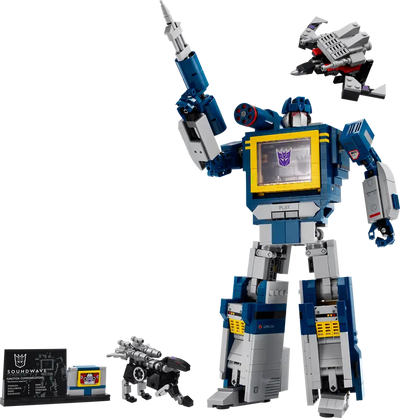 LEGO 10358 ICONS TRANSFORMERS - SOUNDWAVE