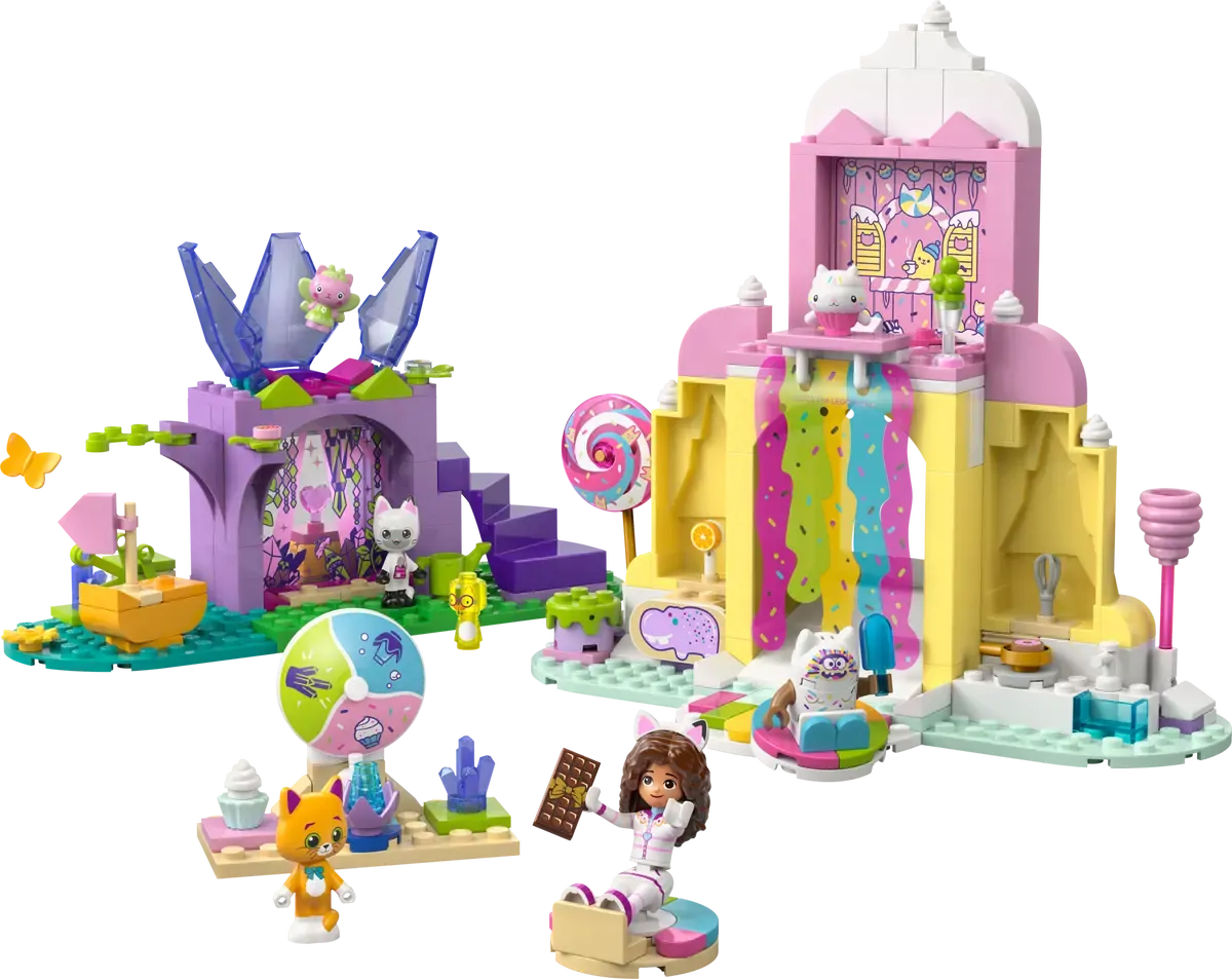 LEGO 11205 GABBY'S DOLL HOUSE THE MOVIE - SWEET TREAT MOUNTAIN  AND KITTY MOUNTAIN - Toyworld Frankston