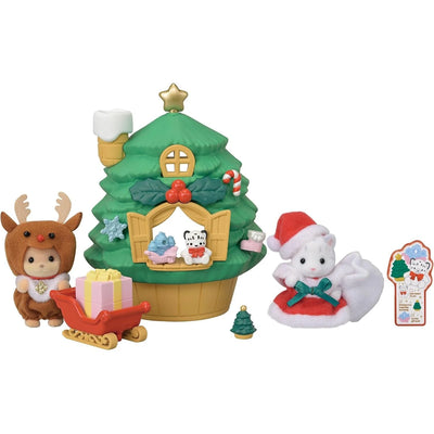 SYLVANIAN FAMILIES - BABY SANTAS CHRISTMAS TREE HOUSE